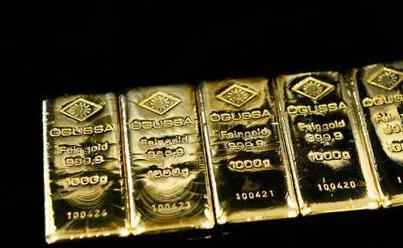 黄金价格周一收跌 创一周新低