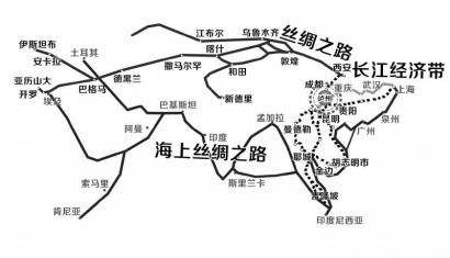 一带一路经中国西部地区形成完整环线&mdash;&mdash;陆海新通道 西部新风景