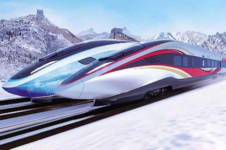 我国首条智能高铁京张高铁全线轨道贯通   为2022年北京冬奥会提供交通保障
