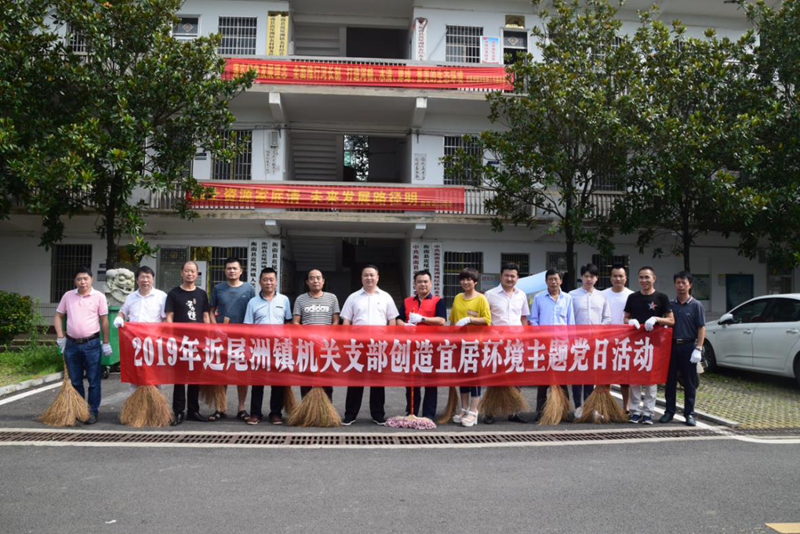 湖南衡南县近尾洲镇机关支部开展&ldquo;创造宜居环境&rdquo;主题党日活动
