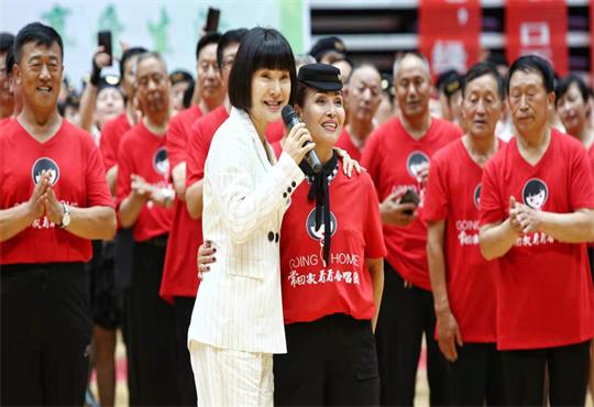 黑龙江第三届水兵舞艺术节”暨陈红《常回家看看》合唱团盛大启幕