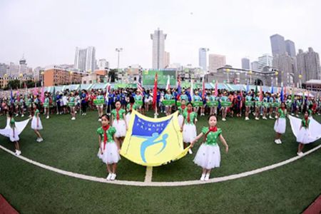 2019第五届“和平杯”国际青少年足球邀请赛昨日在沈阳开幕