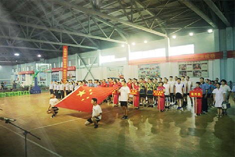 河南省平原监狱气排球队取得豫北片区第一名