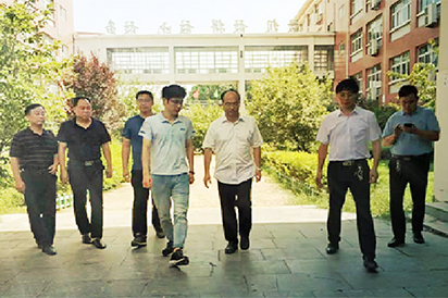 河南滑县副县长袁锐锋调研大气污染防治工作