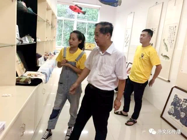 中国渔业协会赵兴武会长考察东门渔文化艺术村：不断创新，为传播渔文化作出贡献！