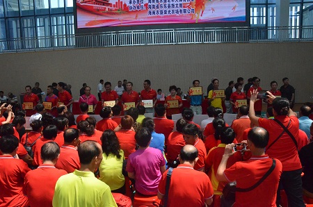 2019年海南省海垦“荣光杯”中老年人乒乓球竞赛交流活动海南乐东圆满落幕