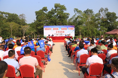 海南定安召开农村“厕所革命” 危房改造 气代柴薪工作现场会