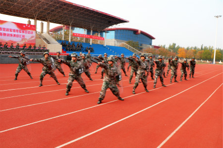 河南卫辉市人武部圆满完成年度民兵备勤训练