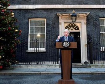 英国保守党大选中赢得&ldquo;历史性&rdquo;胜利