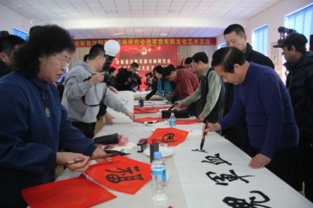 文化进军营 共筑强军梦