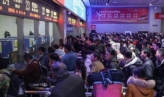 23日全国铁路预计发送旅客1106万人次 同比增长18.9%