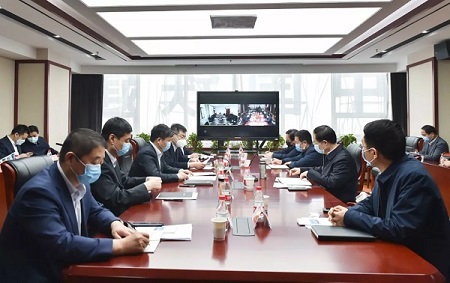 陕西省交通运输厅党组书记、厅长杨育生到访中铁二十局