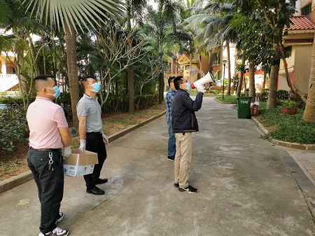 海南省定安县204名党员干部组建防疫突击队 深入基层一线防控疫情