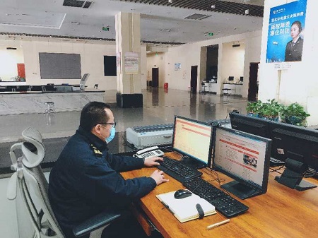 郑州海关“无接触”办理 线上通关也便捷