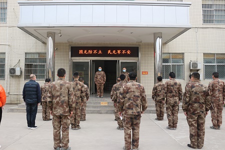 封丘县人武部从电话抽查中吹响“六个再一次”的冲锋号