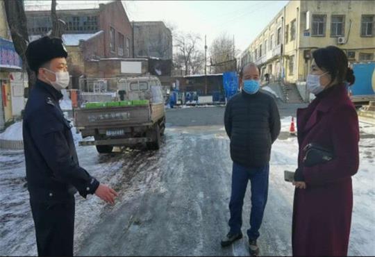 冰城民警走进辖区企业开展“贴心”服务