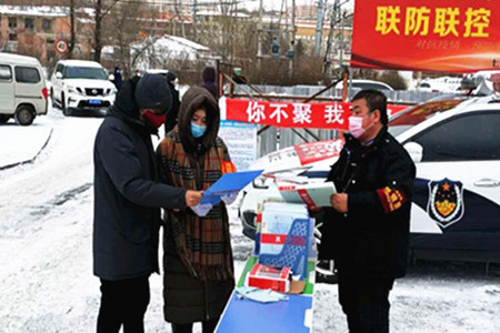 七台河市桃山区税务局“3+3”模式助力社区抗“疫”