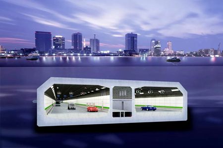 大连湾海底隧道工程全面复工