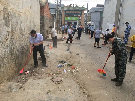 海南临高县开展“四爱”卫生健康大行动暨博鳌亚洲论坛年会城乡环境综合服务保障工作