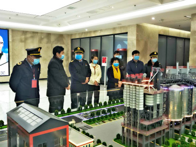 新乡市卫健委督导卫辉市复工复产企业疫情防控工作