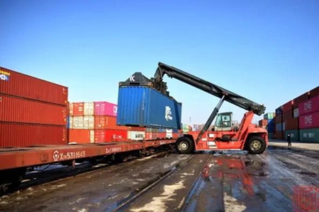 沈铁中欧班列68列保持常态化稳定运行