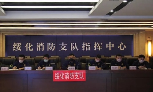 黑龙江绥化：全力推进疫情防控期间消防救援火灾防控工作