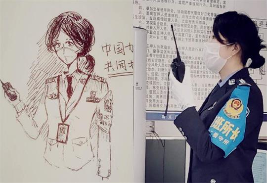 女警奋战40天 用坚守和爱谱写抗“疫”线