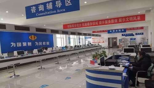 海伦市人民办事中心：疫情防控不松懈 为民服务不断档