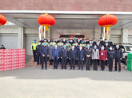 新乡市政府驻郑联络处、郑州市新乡商会筹备组捐赠善款用于一线防疫