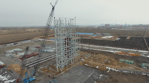 黑龙江集贤县开复工率同比增长44%