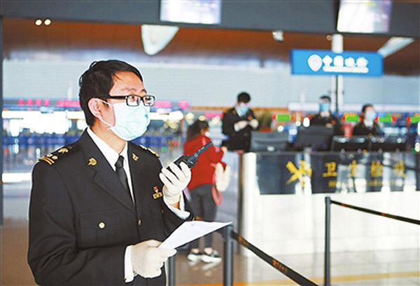 港珠澳大桥海关旅检一科副科长邵梁：全力筑牢口岸检疫防线