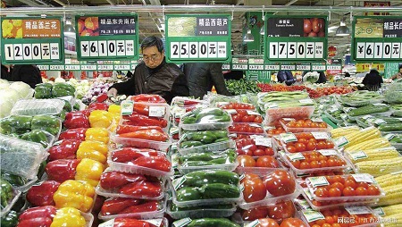 中国3月CPI年率前瞻：料将小幅回落至4.9%