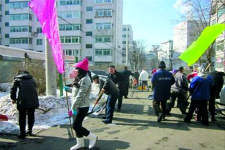 净化环境 美化家园 沈阳于洪区万名党员志愿者参加义务劳动