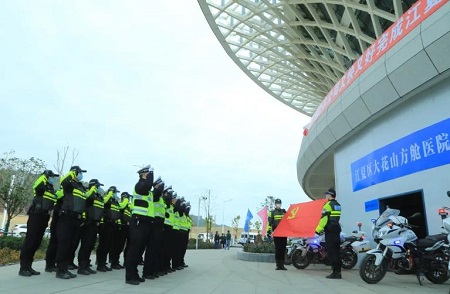 【组图】汉警&ldquo;战疫&rdquo; 耀江城