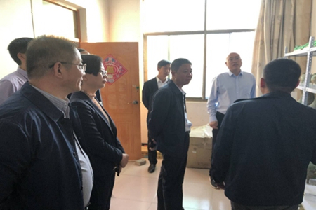 平顶山市人大副主任、叶县县委书记古松到叶邑镇调研指导古墓发掘保护工作