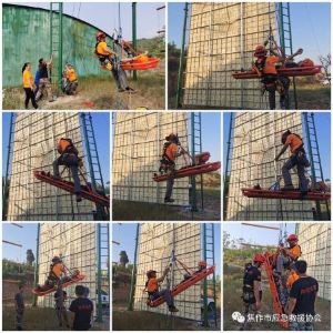 河南：焦作市应急救援协会进行拓展训练