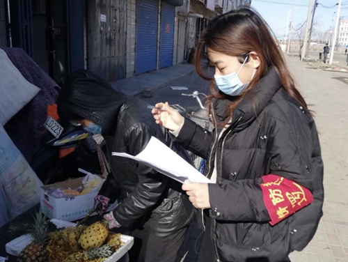 大学生志愿者张默：青春在战&ldquo;疫&rdquo;  中闪光