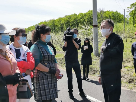 “寻梦梨花谷·醉享鹤岗蓝” 鹤岗市第三届梨花节芬芳启幕