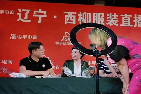 辽宁•西柳服装直播网购节开幕