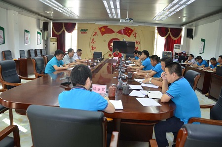 海南农垦集团农场事务部莅临荣光农场公司督导工作