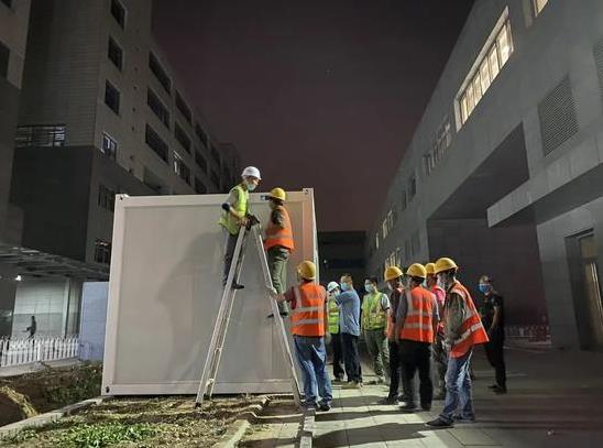 北京协和医院建成新冠核酸采样方舱，明天投入使用