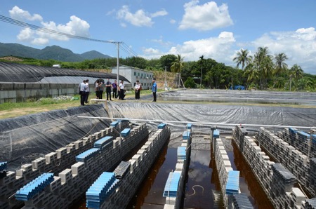 海南省监狱企业集团公司领导一行到海垦荣光农场公司参观交流