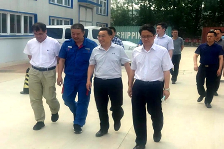 辽宁省新材料工程中心领导赴葫芦岛调研考察