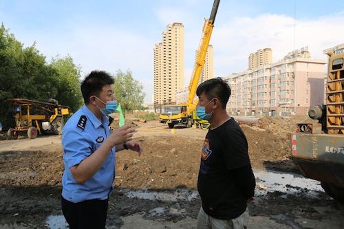 营造安静安全备考环境 齐齐哈尔市建华公安分局为莘莘学子高考护航