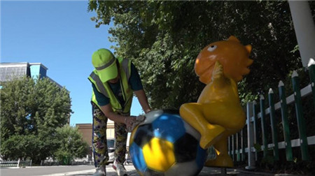 嘉荫县全力做好旅游旺季环卫保洁工作