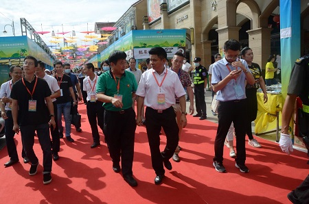 海南国际旅游消费年暨乐东旅游美食巡回展 海垦荣光农场公司收获颇丰