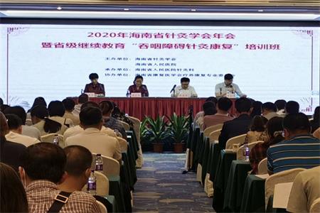 海南省针灸学会年会暨吞咽障碍针灸康复研讨会议圆满结束