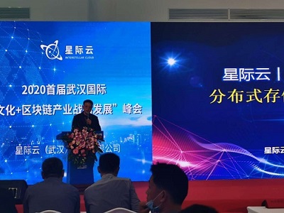 首届武汉国际文化+区块链产业战略发展峰会举行