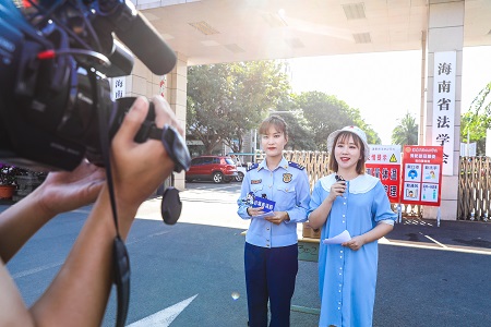 “校园消防安全大找茬”海南省消防救援总队开展校园网络直播活动