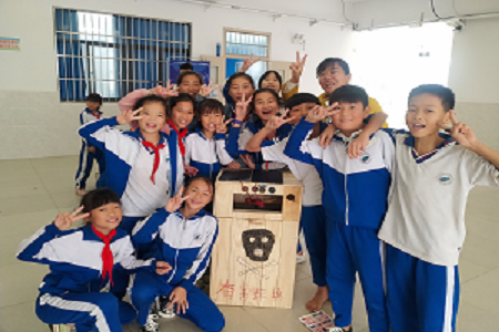 建绿色校园从我做起——海南屯昌“垃圾分类”知识进校园